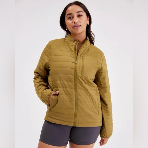 Girlfriend Collective Packable Puffer NWOT - Picture 1 of 12